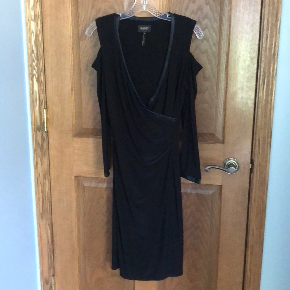 Laundry Cold shoulder midi dress